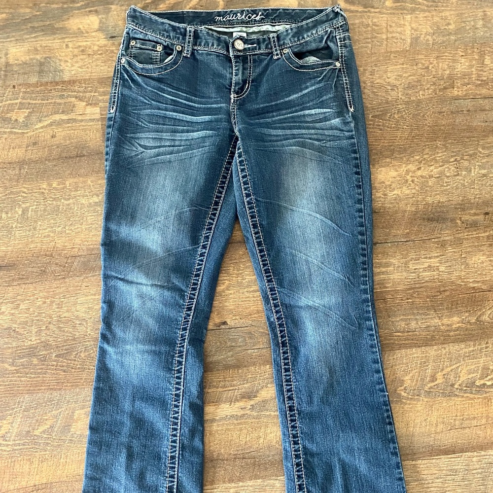 Maurice’s 5/6 short flare jeans